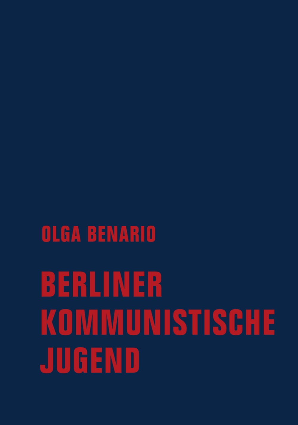 Olga Benario, Berliner Kommunistische Jugend